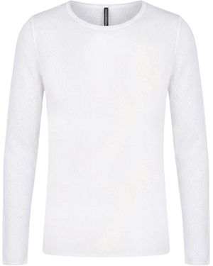 Pierantonio Gaspari Jumper Viscose, Polyamide - White