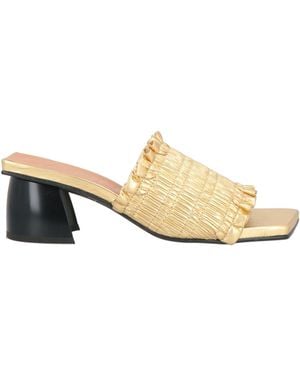 Ganni Sandals - Natural