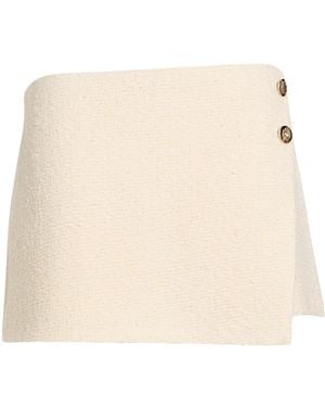 Ba&sh Ivory Shorts & Bermuda Shorts Wool, Polyamide, Polyester, Silk, Acrylic - Natural