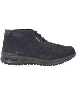 Valleverde Ankle Boots Leather - Blue