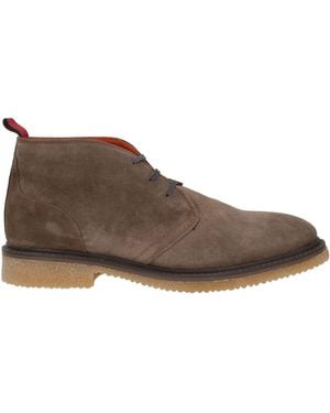 Ambitious Ankle Boots Soft Leather - Brown