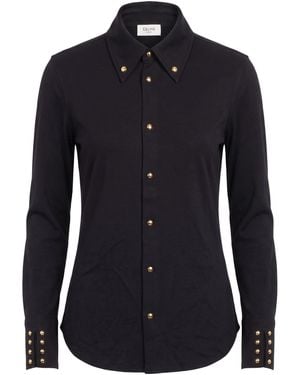 Celine Shirt Cotton - Blue