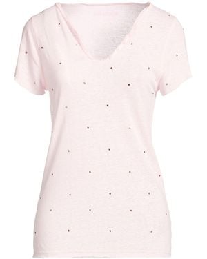 Zadig & Voltaire T-Shirt Linen, Modal, Lyocell - Pink