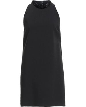 Sandro Mini Dress Polyester, Polyurethane - Black