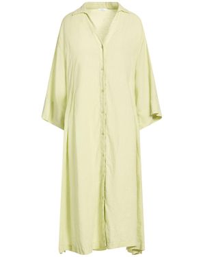 Peserico Midi Dress Linen - Yellow