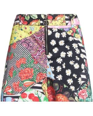 Moschino Shorts & Bermuda Shorts Cotton, Elastane - Red