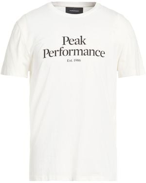 Peak Performance T-Shirt Cotton - White