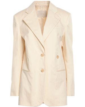 Tela Blazer Cotton, Polyamide, Linen - Natural