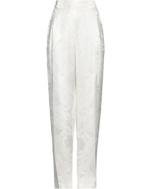 Semicouture Trousers Viscose - White