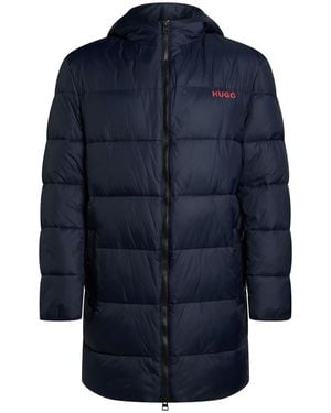 HUGO Puffer Recycled Polyamide - Blue
