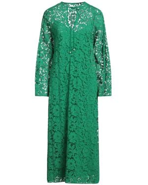 Valentino Garavani Maxi Dress Viscose, Cotton, Polyamide - Green