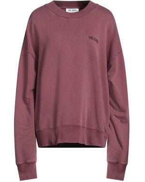 The Attico Sweatshirt Cotton - Purple