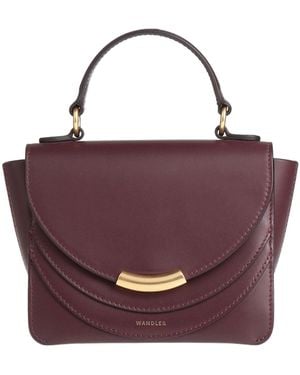 Wandler Handbag Leather - Purple