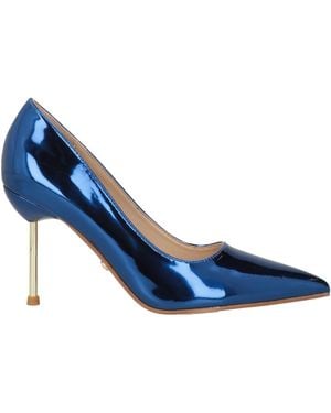 Twenty Four Haitch Court Shoes - Blue