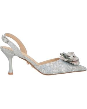 Twenty Four Haitch Court Shoes - Metallic
