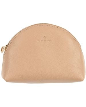 Il Bisonte Pouch Leather - Natural