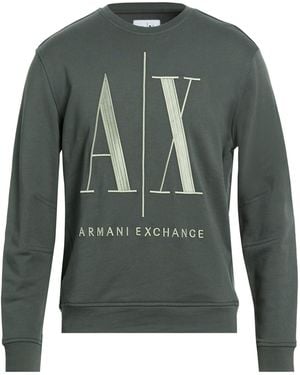 ARMANI EXCHANGE Sweatshirts - Green