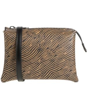 Gum Design Cross-body Bag - Brown