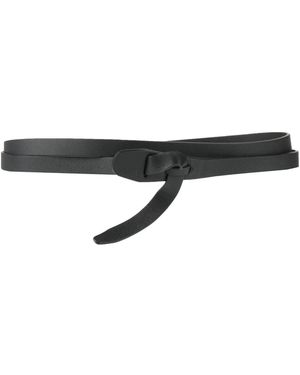The Row Belt Leather - Black