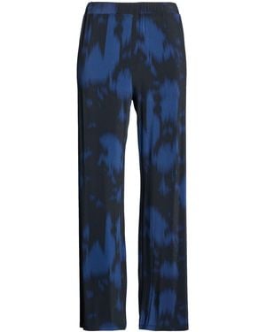 Alpha Studio Midnight Trousers Viscose, Elastane - Blue
