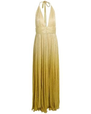 SILENCE LIMITED Maxi Dress Polyester, Metallic Fiber