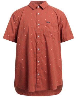 Brixton Shirt Cotton, Polyester, Elastane - Red
