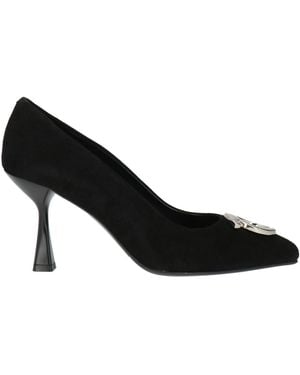 Albano Pumps Leather - Black