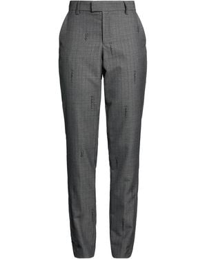 Zadig & Voltaire Charcoal Pants Wool, Polyester, Cotton - Gray