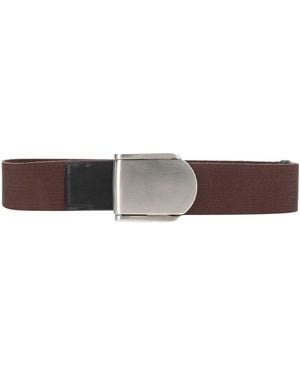 Jil Sander Belt Textile Fibers - Brown