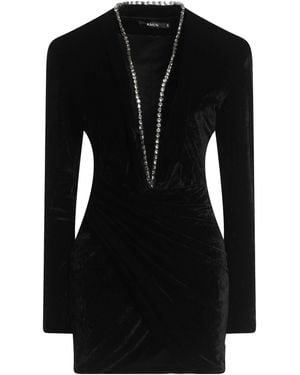 Amen Mini Dress Viscose, Polyamide, Elastane, Brass, Glass - Black