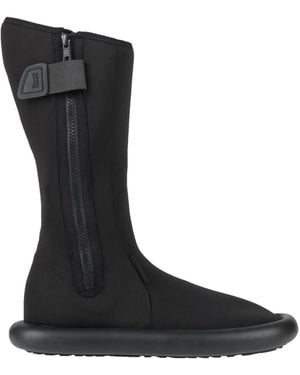 Camper Boot Textile Fibers - Black