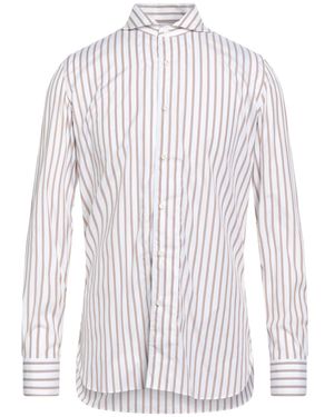 Luigi Borrelli Napoli Shirt Cotton - White