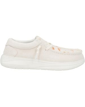 HEYDUDE Lace-Up Shoes - White