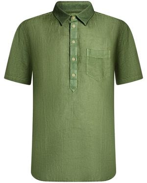 120% Lino Shirt - Green