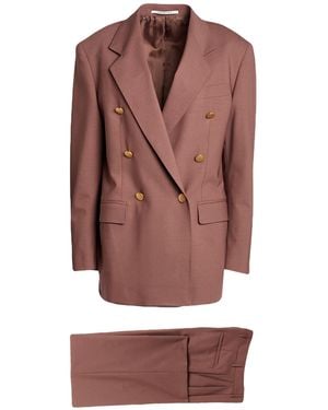 Tagliatore 0205 Suit Virgin Wool, Elastane - Brown