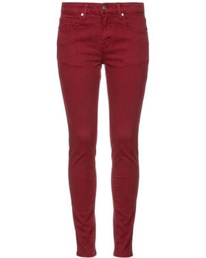Jacob Cohen Trousers - Red