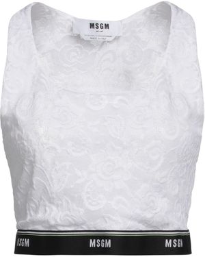 MSGM Top - White