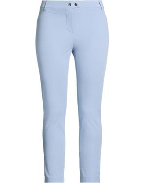 Seductive Sky Trousers Cotton, Elastane - Blue