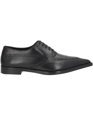 McQueen Lace-Up Shoes Calfskin - Grey