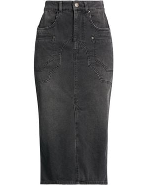 Isabel Marant Denim Skirt Cotton - Grey