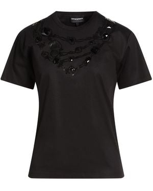 Emporio Armani T-Shirts - Black