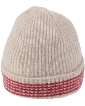 Eleventy Platinum Hat Cashmere, Silk - Natural