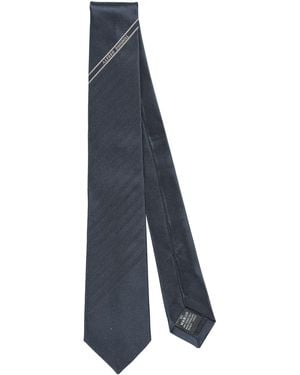 dunhill Cravatta E Papillon - Blu
