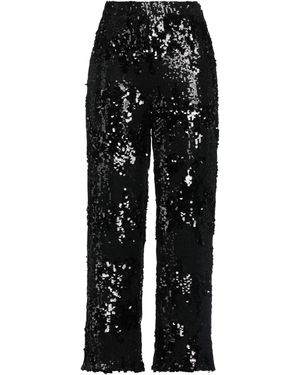 Gold Hawk Pants - Black