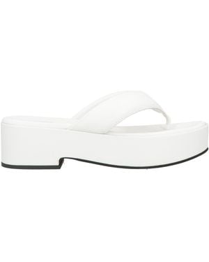 Liviana Conti Thong Sandals - White