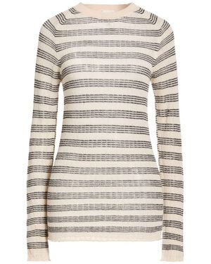 Alysi Cream Sweater Acrylic, Wool, Viscose - Gray