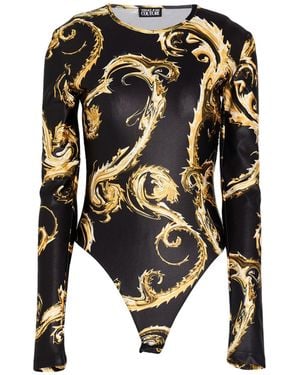 Versace Jeans Couture Bodysuit Polyester, Elastane - Black