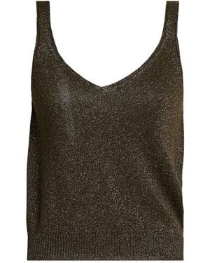 Momoní Military Top Viscose, Metal Fibre - Brown