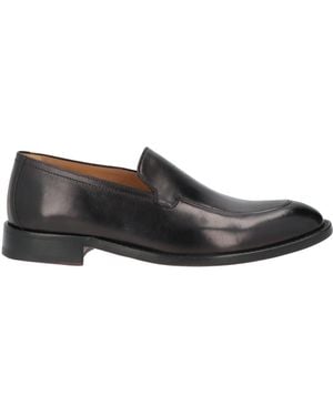 Testoni Loafers Leather - Gray