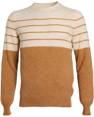 Fedeli Sweater Cashmere - White